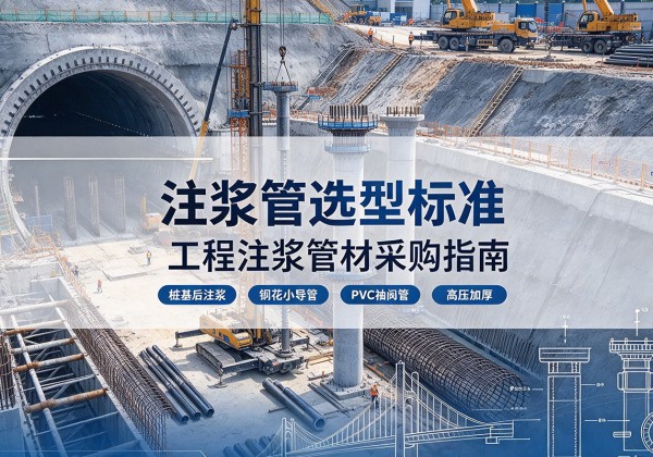 连平注浆管选型标准